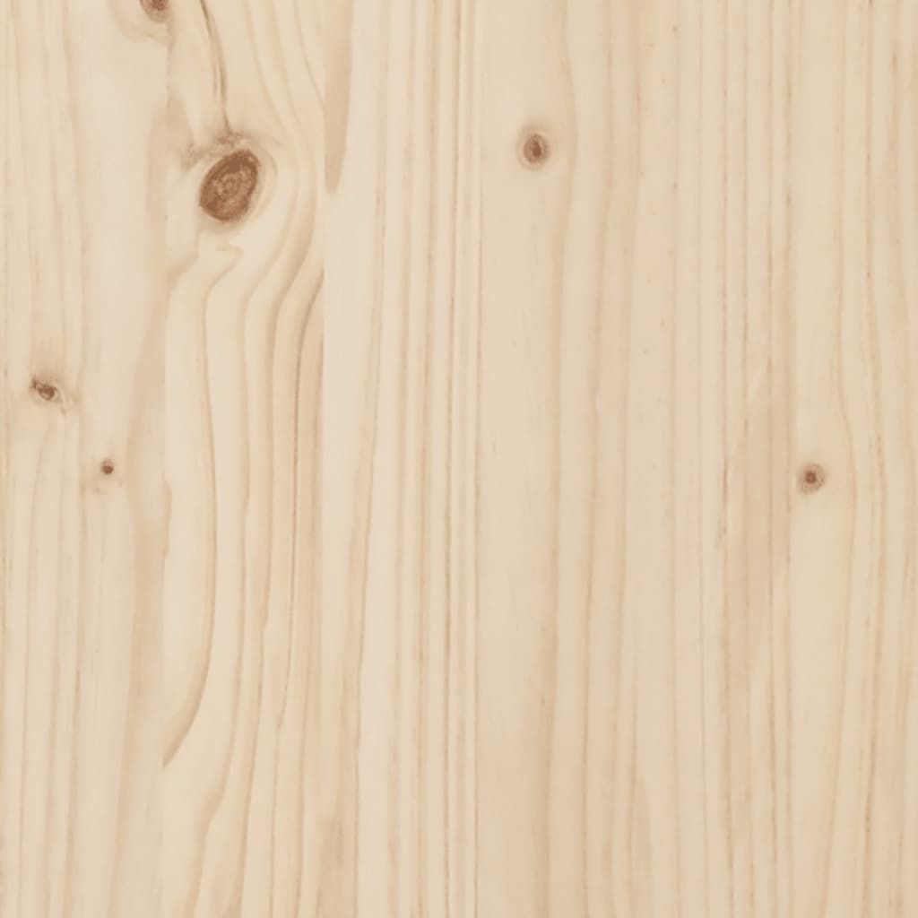 vidaXL Canapea de mijloc cu perne, lemn masiv de pin