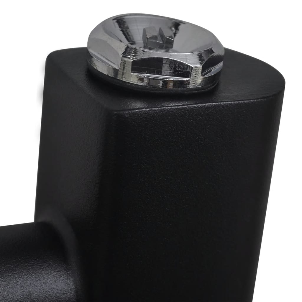 vidaXL Radiator port-prosop încălzire baie, negru, 600x1424 mm, curbat
