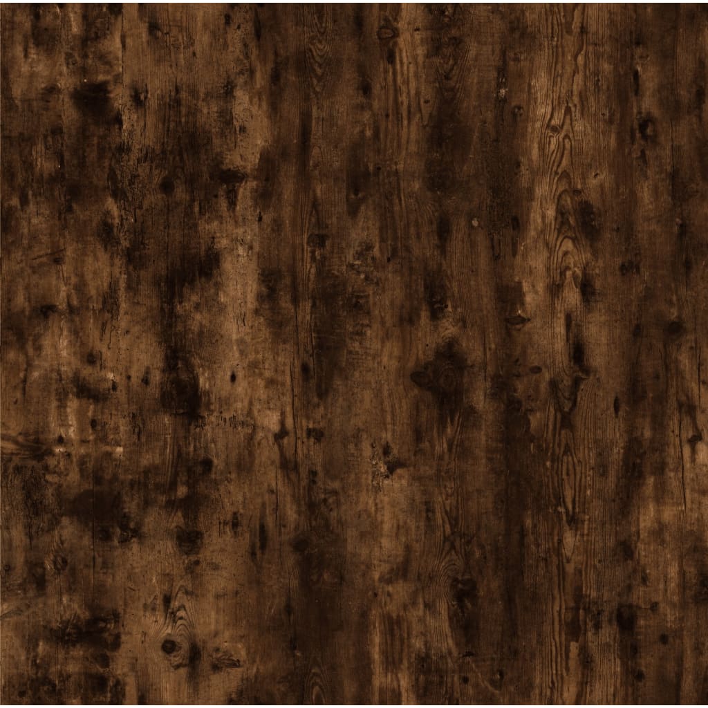 vidaXL Masă laterală, stejar fumuriu, 40x40x35 cm, lemn prelucrat