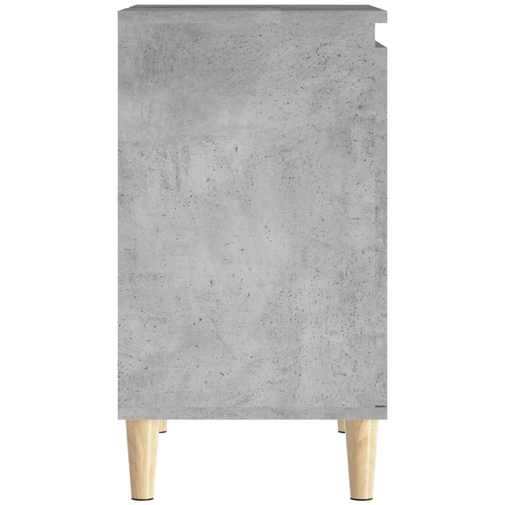 vidaXL Dulap de chiuvetă, gri beton, 58x33x60 cm, lemn prelucrat