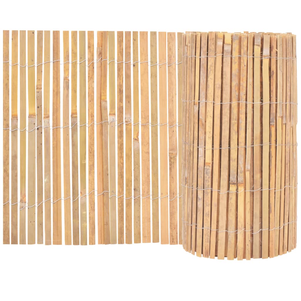 vidaXL Gard din bambus, 1000 x 50 cm