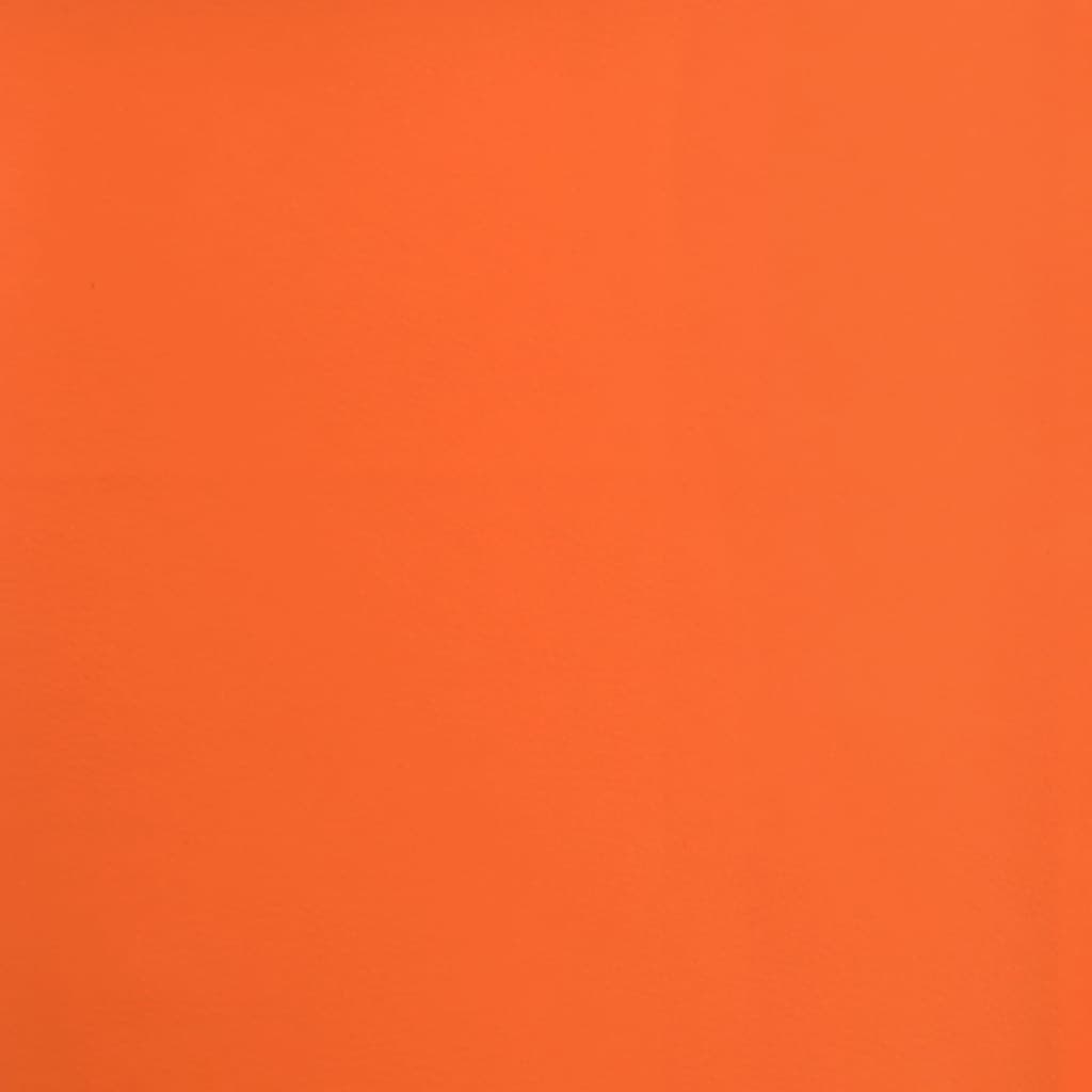 vidaXL Scaune de masă pivotante, 4 buc., portocaliu, piele ecologică