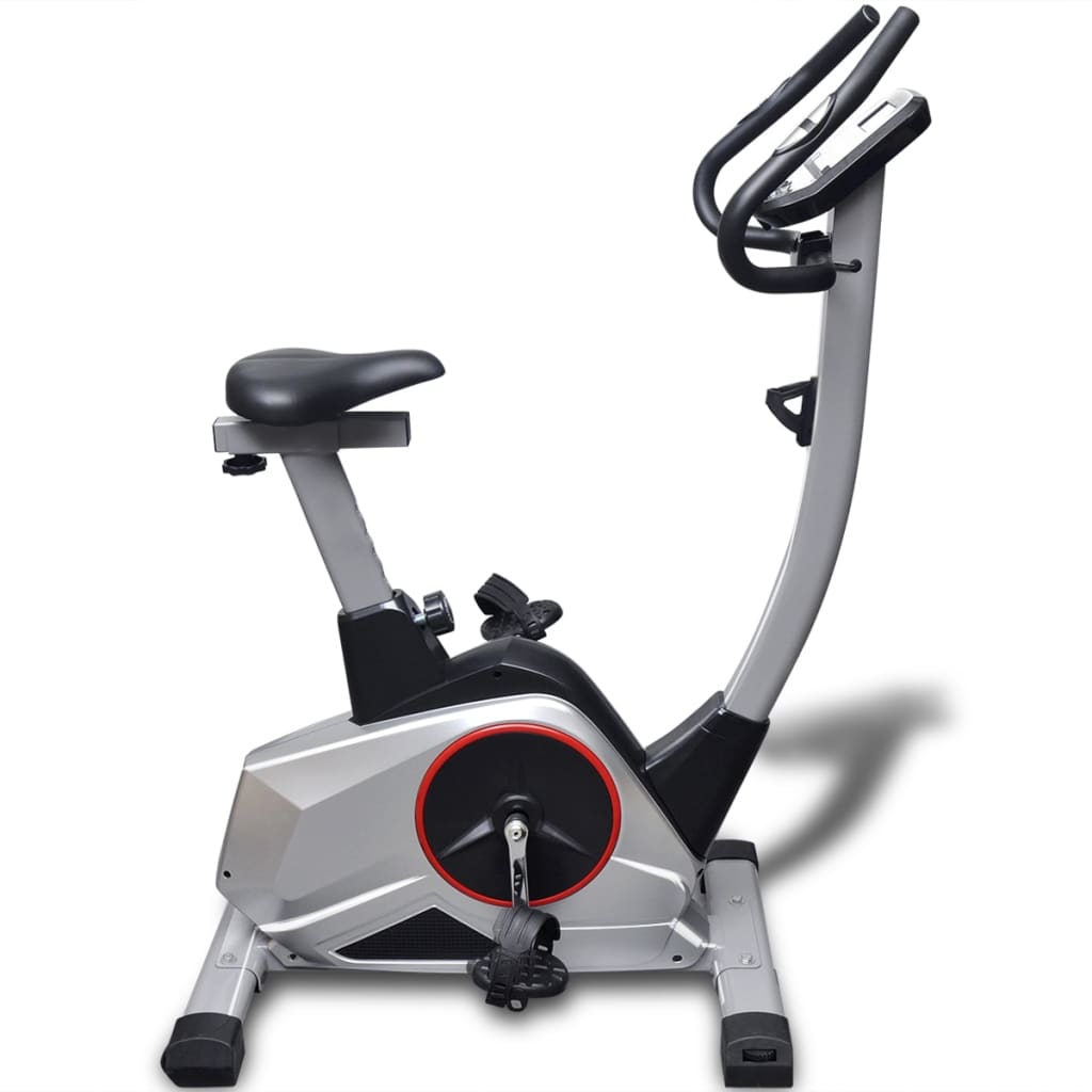 vidaXL Bicicletă fitness programabilă, masă rotație 10 kg, Smart App