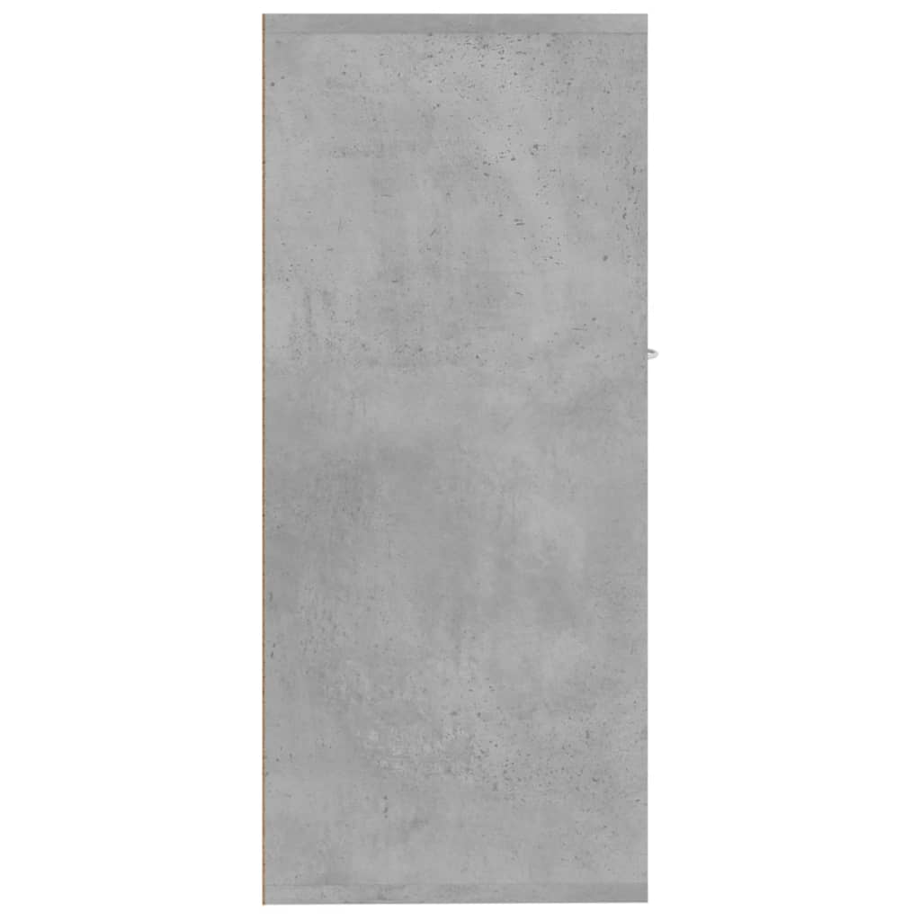 vidaXL Servantă, gri beton, 88 x 30 x 70 cm, PAL