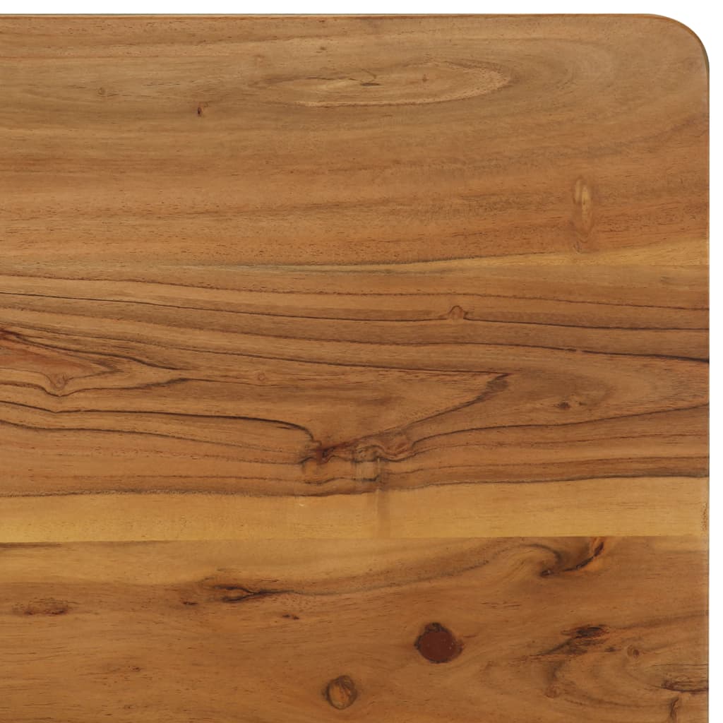 vidaXL Masă de bucătărie, lemn masiv de acacia, 75 x 75 x 76 cm