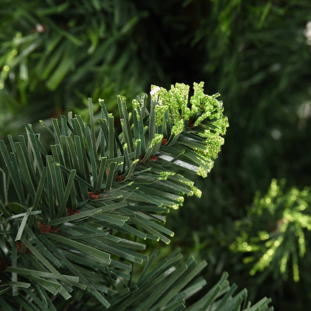 vidaXL Brad de Crăciun artificial cu conuri de pin, verde, 180 cm