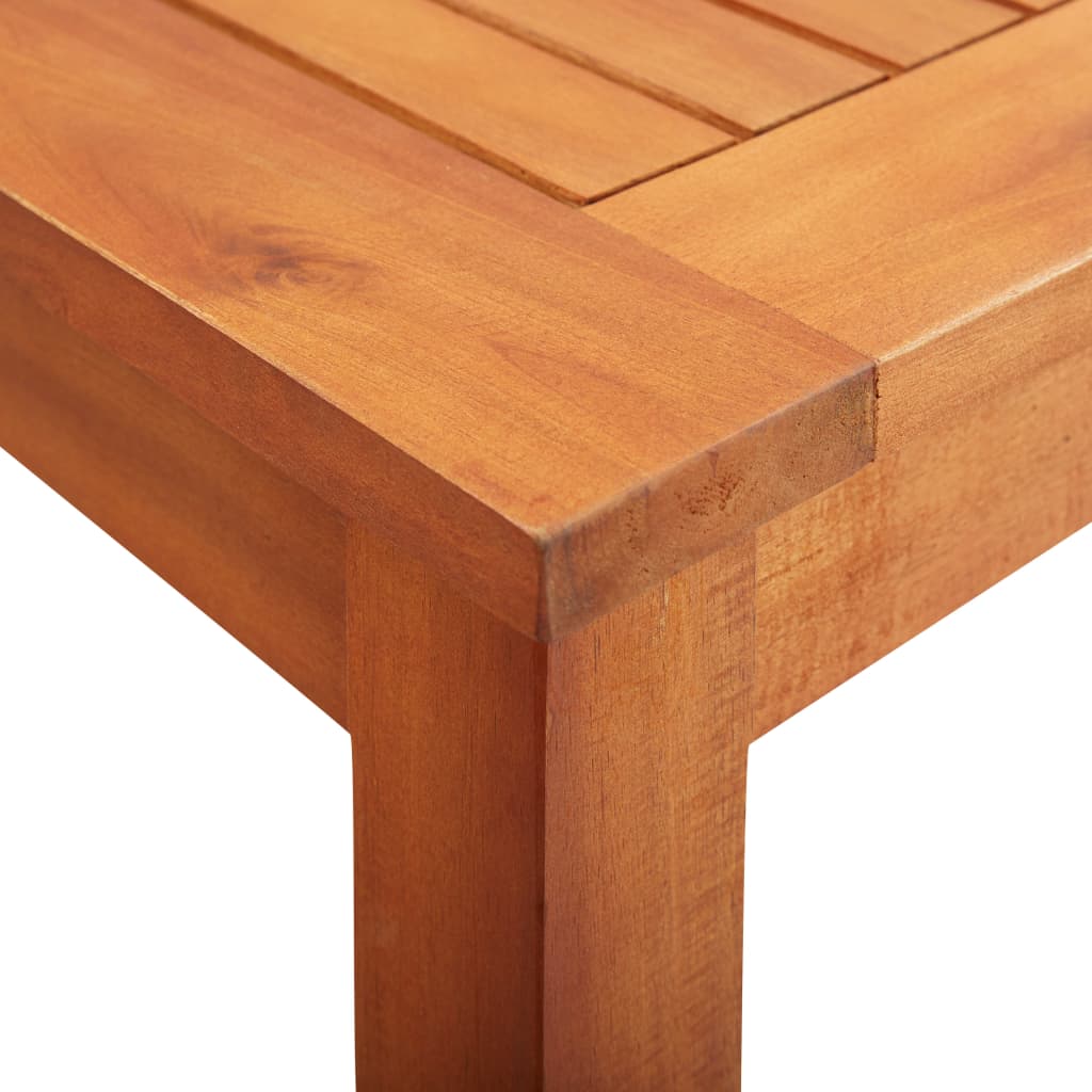 vidaXL Set mobilier de exterior cu perne 3 piese, lemn masiv de acacia