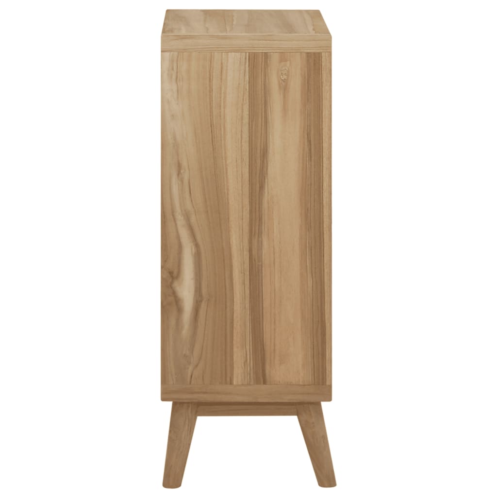vidaXL Comodă cu sertare, 56x30x80 cm, lemn masiv de tec
