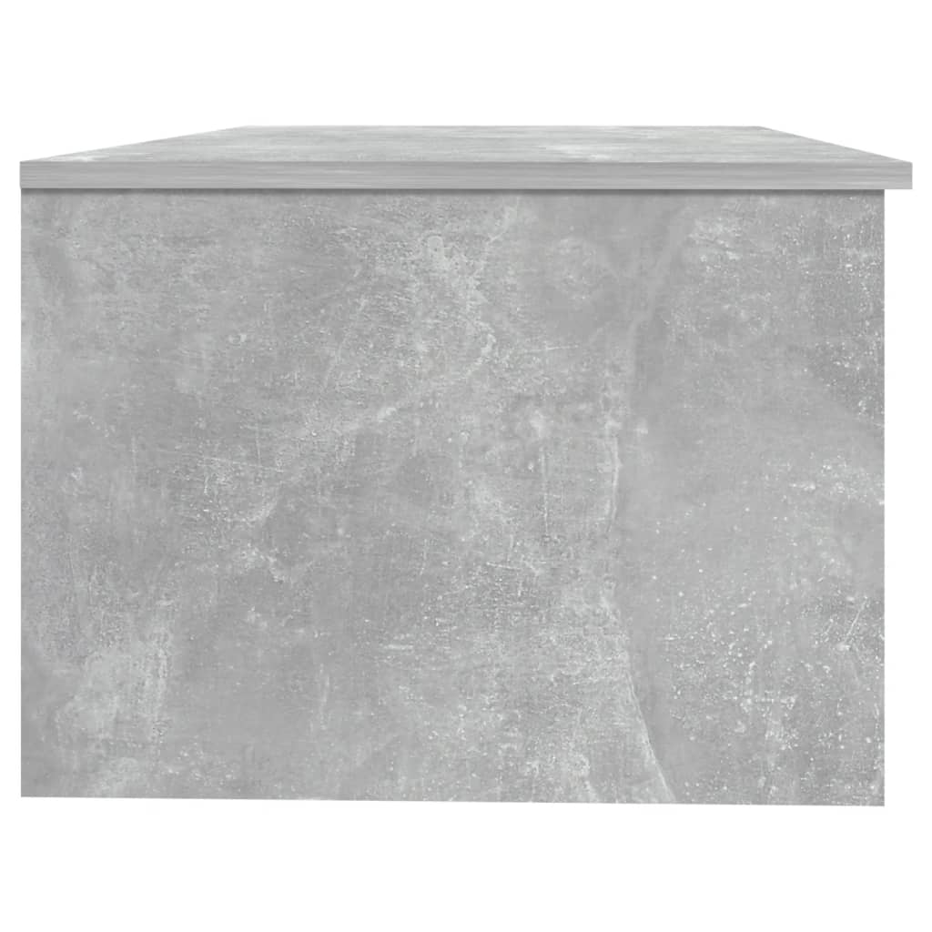 vidaXL Măsuță de cafea, gri beton, 102x50x36 cm, lemn prelucrat