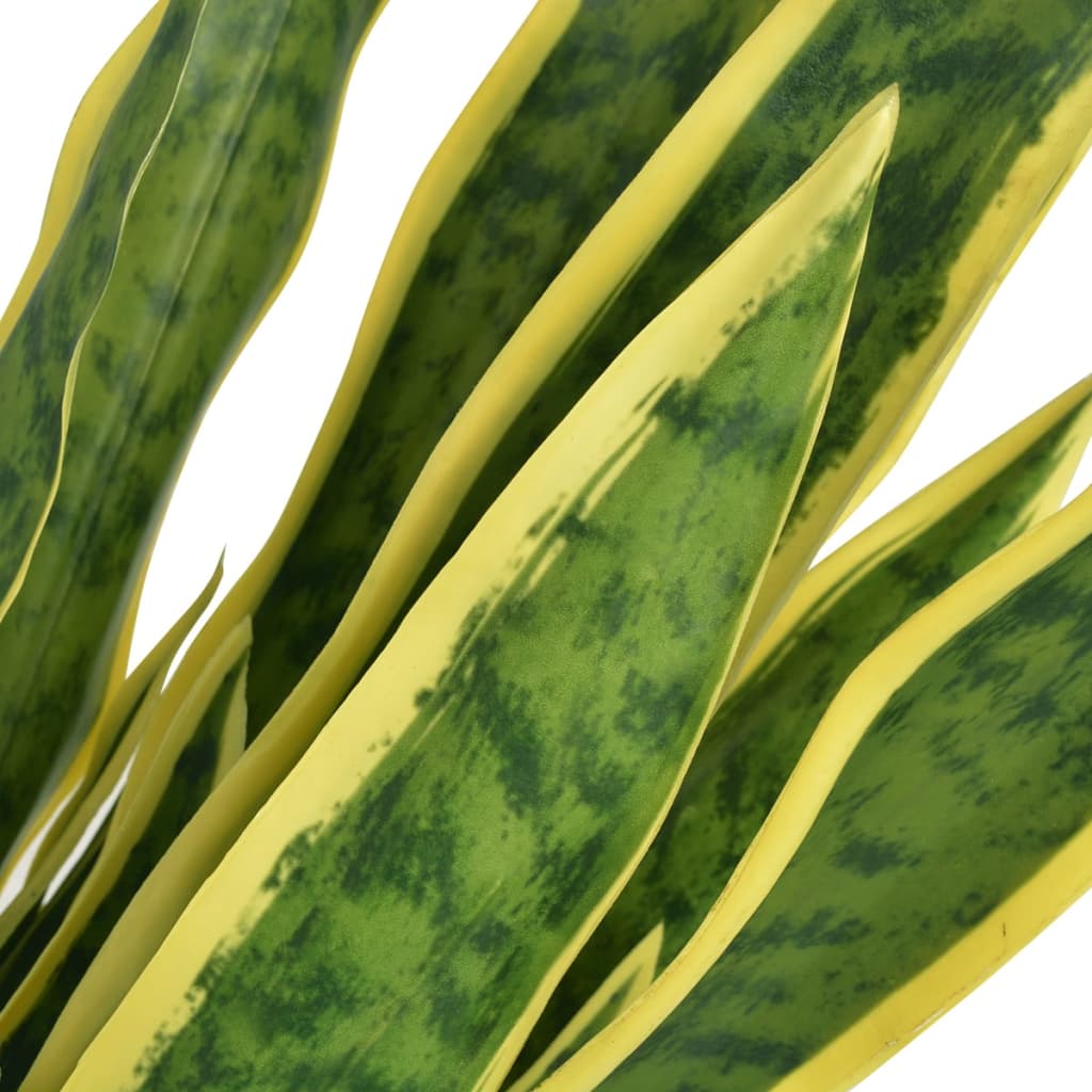 vidaXL Plantă artificială Limba-soacrei cu ghiveci, 90 cm, verde
