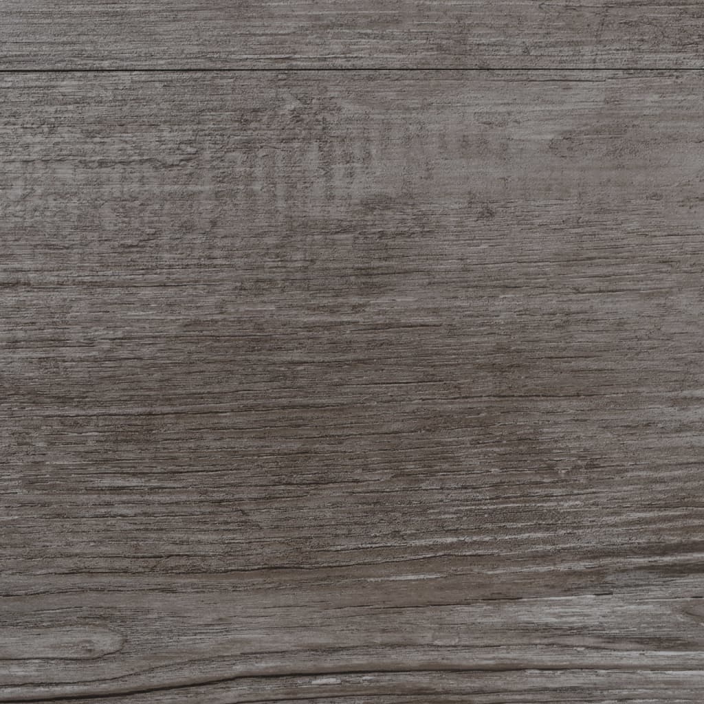 vidaXL Plăci pardoseală autoadezive, lemn maro mat, 5,21 m², 2 mm, PVC