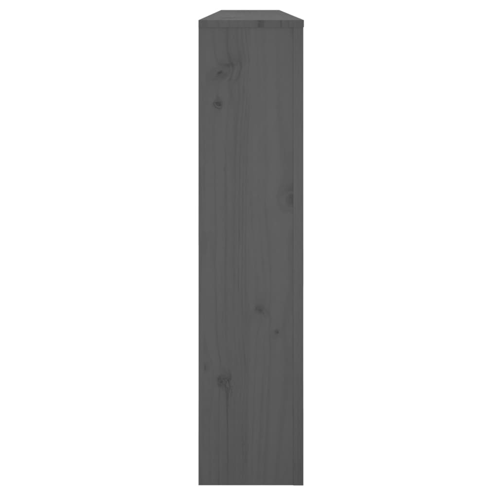 vidaXL Mască pentru calorifer, gri, 169x19x84 cm, lemn masiv de pin