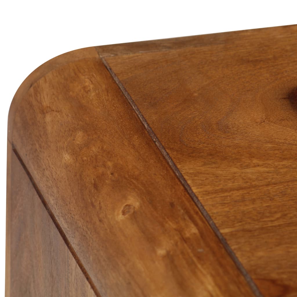 vidaXL Măsuță de cafea din lemn masiv de sheesham, 95x40x45 cm