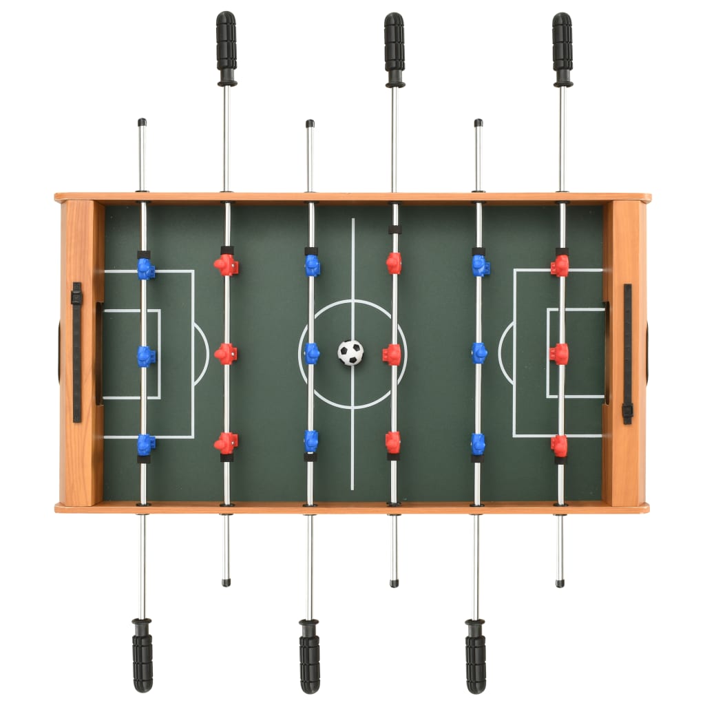 vidaXL Mini masă de fotbal, 69 x 37 x 62 cm, arțar