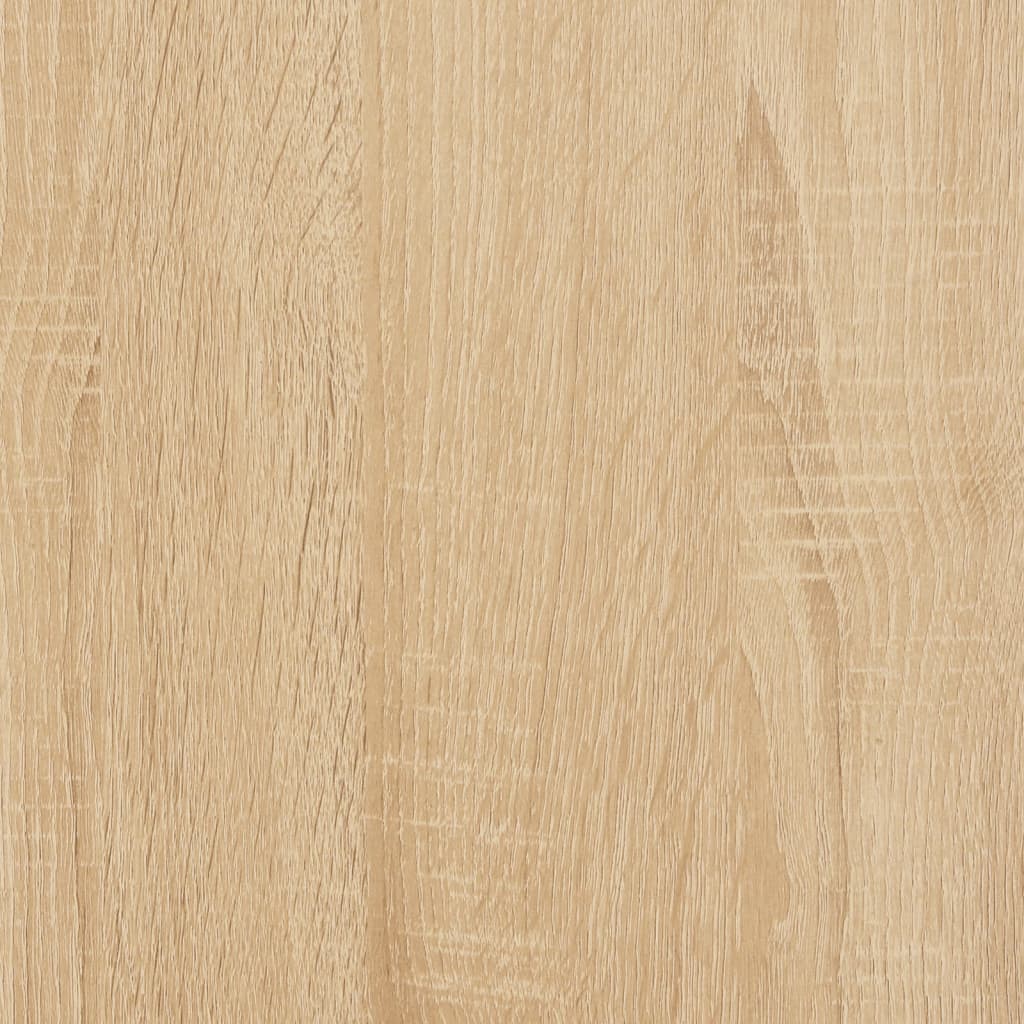 vidaXL Dulap pentru discuri stejar sonoma 74,5x38x48 cm lemn prelucrat