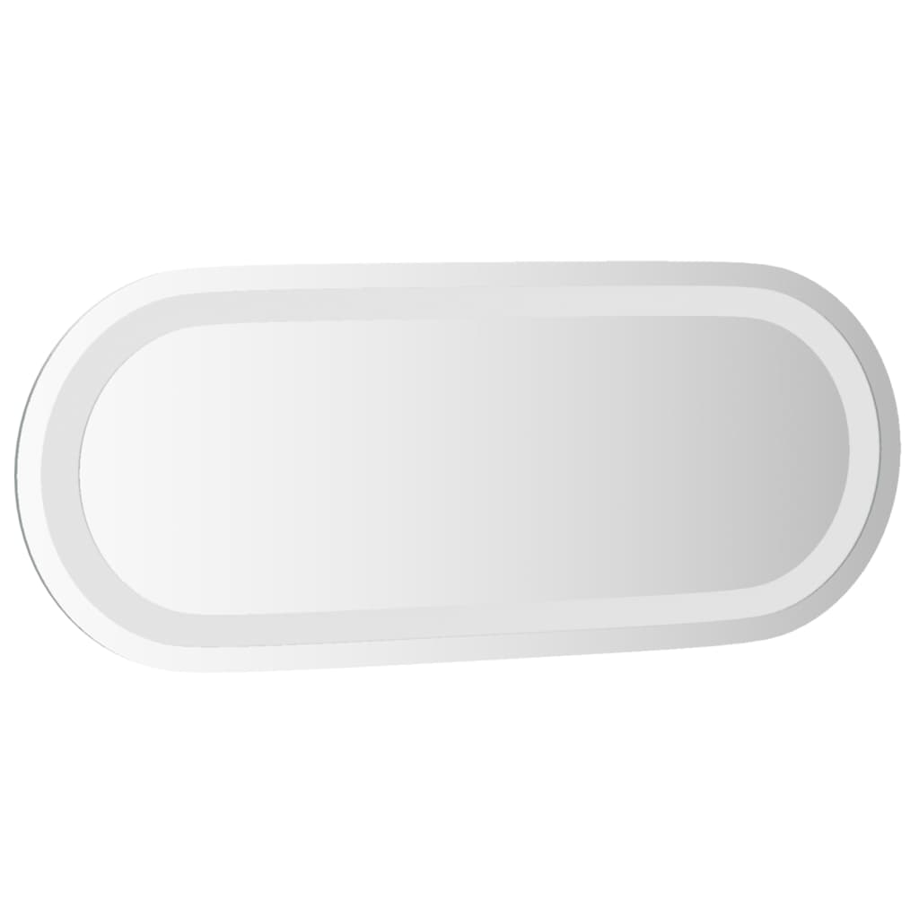 vidaXL Oglindă de baie cu LED, 50x20 cm, ovală