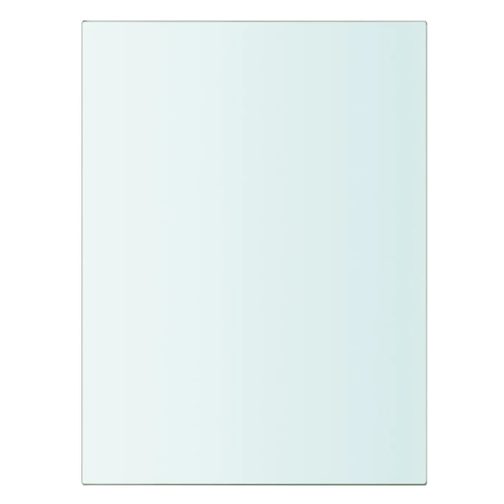 vidaXL Rafturi, 2 buc., 20 x 15 cm, panouri sticlă transparentă