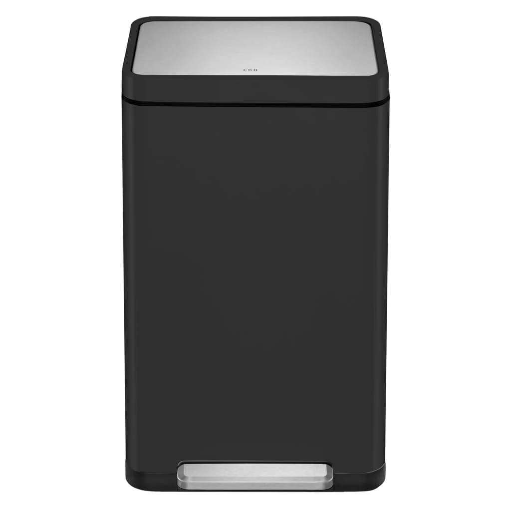 EKO Coș de gunoi cu pedală X-Cube, negru, 30 L