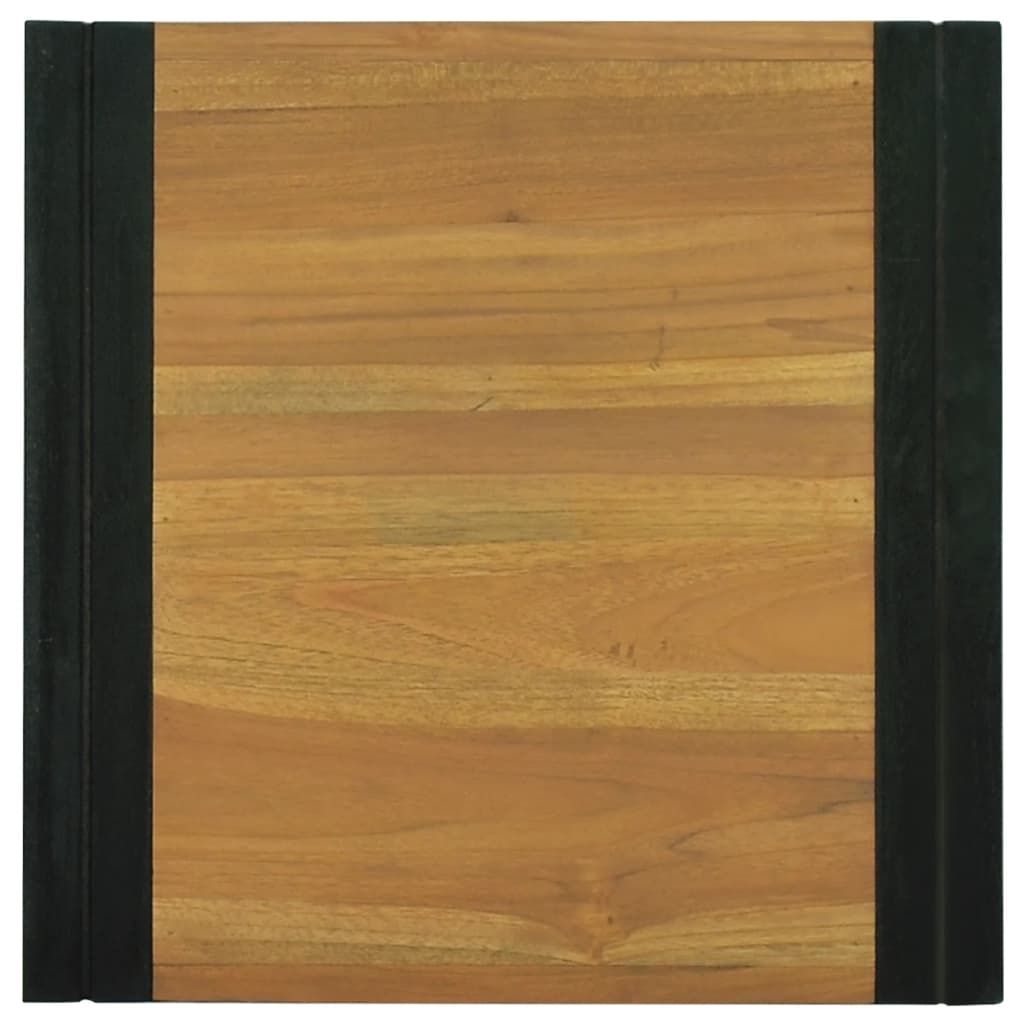 vidaXL Dulap de baie suspendat, 45x45x35 cm, lemn masiv de tec