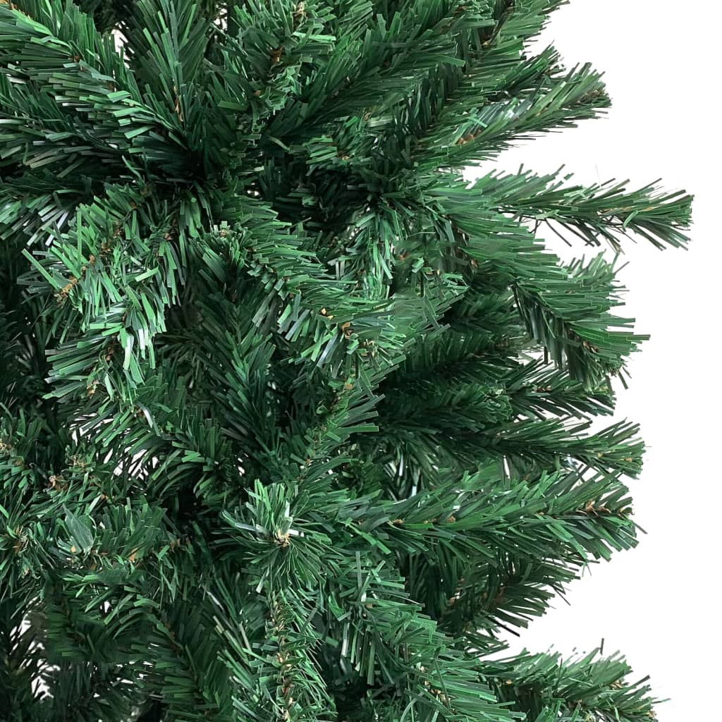 vidaXL Arcadă pom de Crăciun, verde, 240 cm
