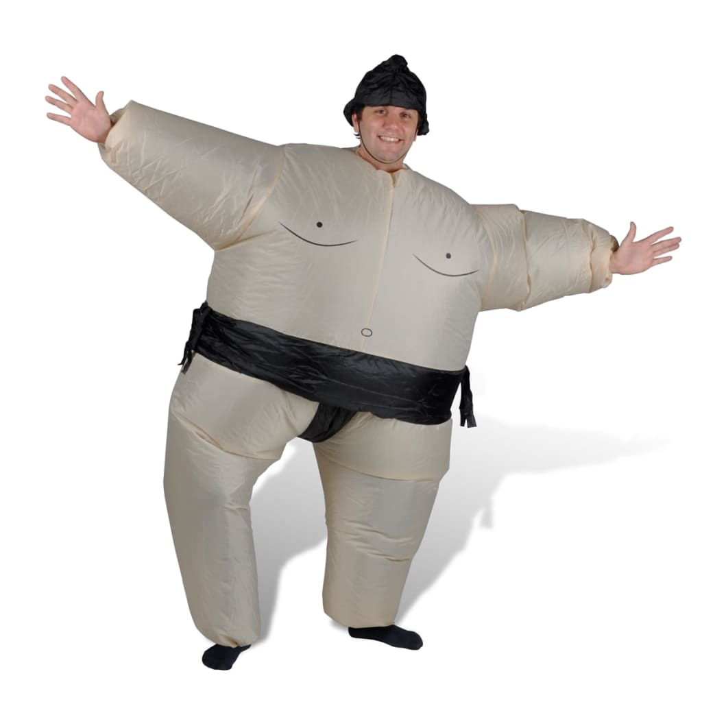 Costum gonflabil de luptător de sumo pentru petrecere