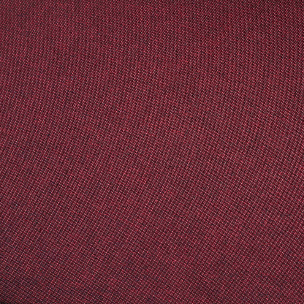 vidaXL Canapea cu 2 locuri, roșu vin, material textil