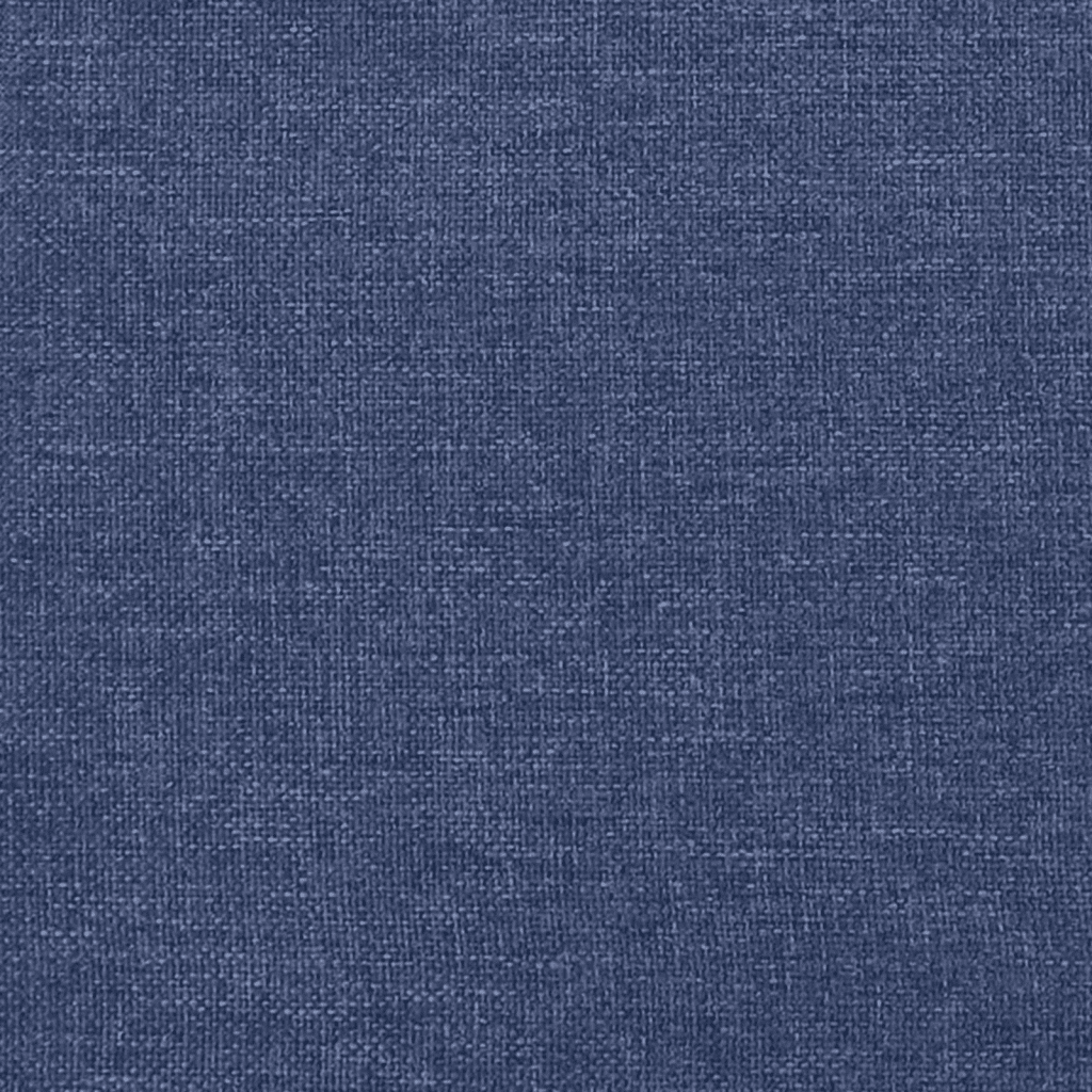 vidaXL Pat box spring cu saltea, albastru, 90x190 cm, textil