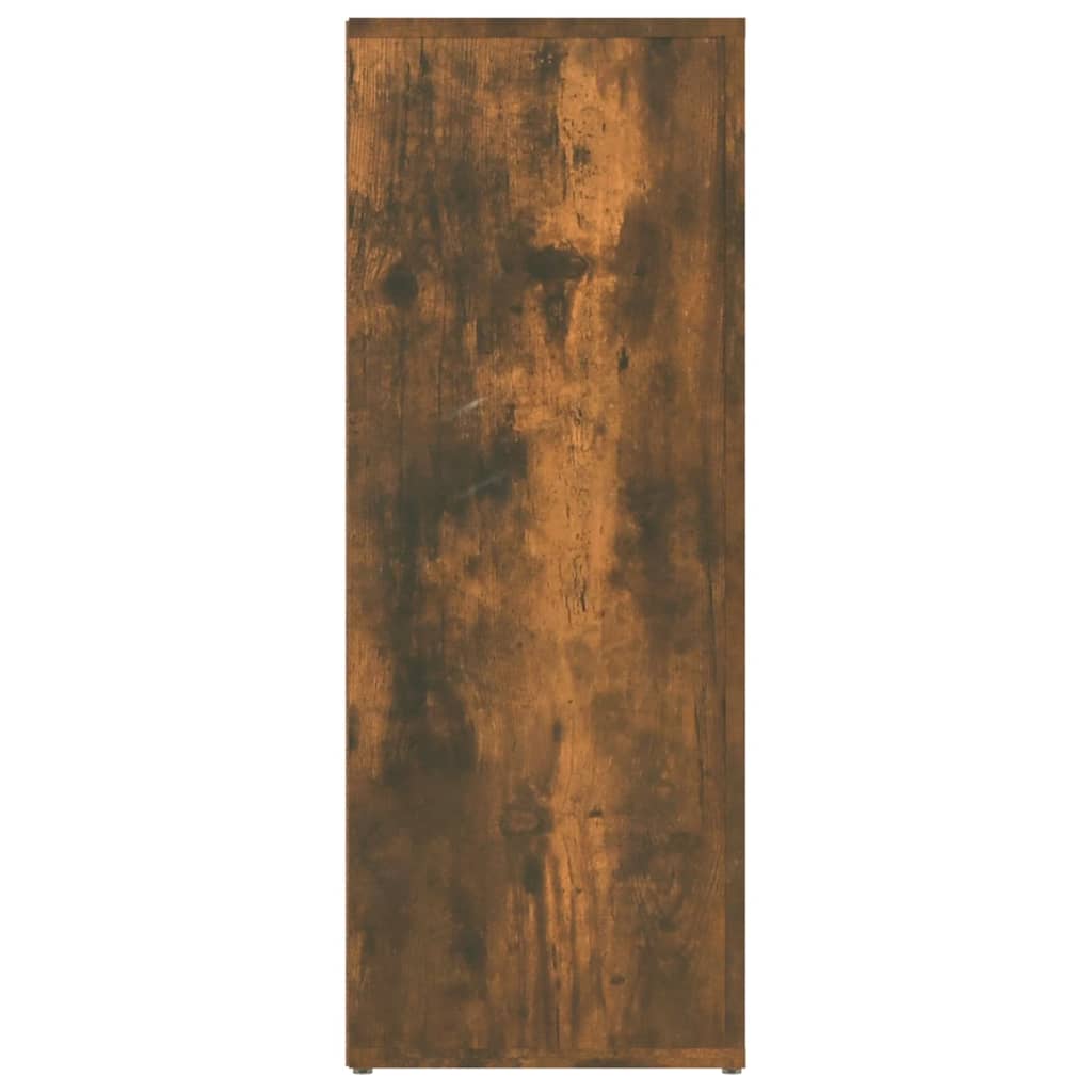 vidaXL Servantă, stejar fumuriu, 80x30x80 cm, lemn prelucrat