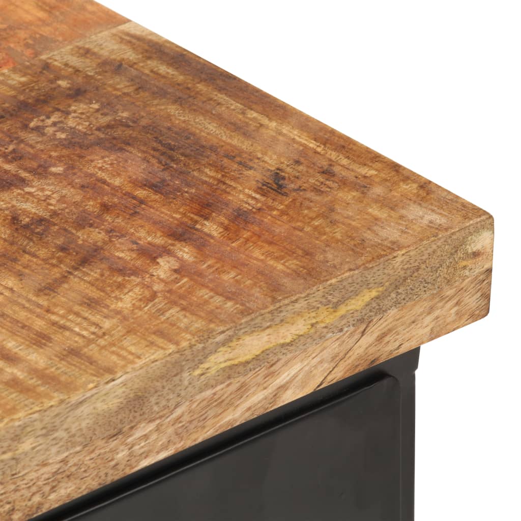 vidaXL Noptieră, 40 x 30 x 52 cm, lemn de mango nefinisat