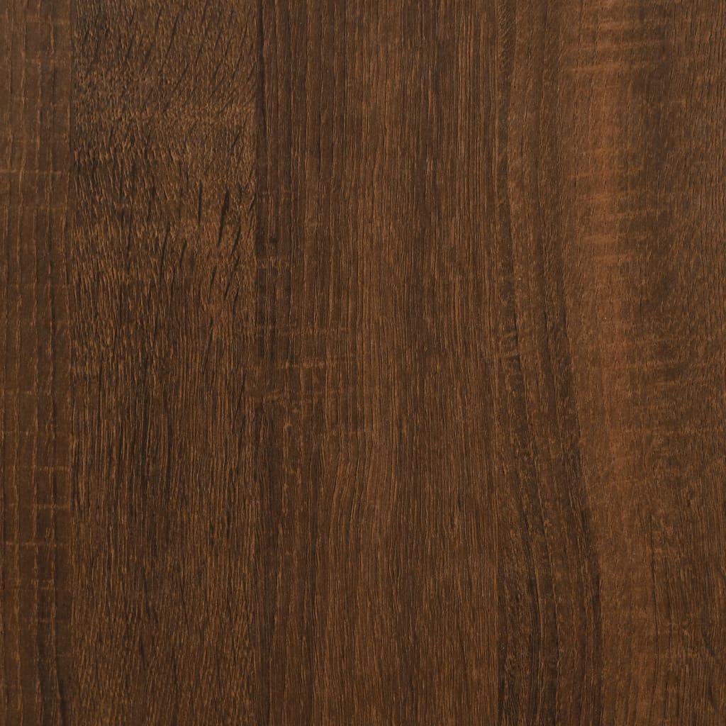 vidaXL Dulap înalt, stejar maro, 69,5x34x180 cm, lemn compozit