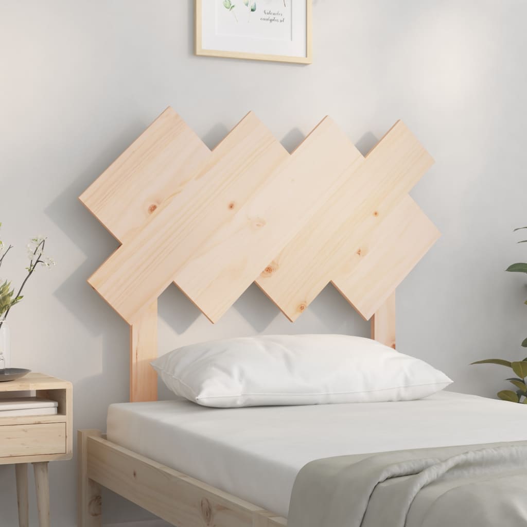 vidaXL Tăblie de pat, 92x3x81 cm, lemn masiv de pin
