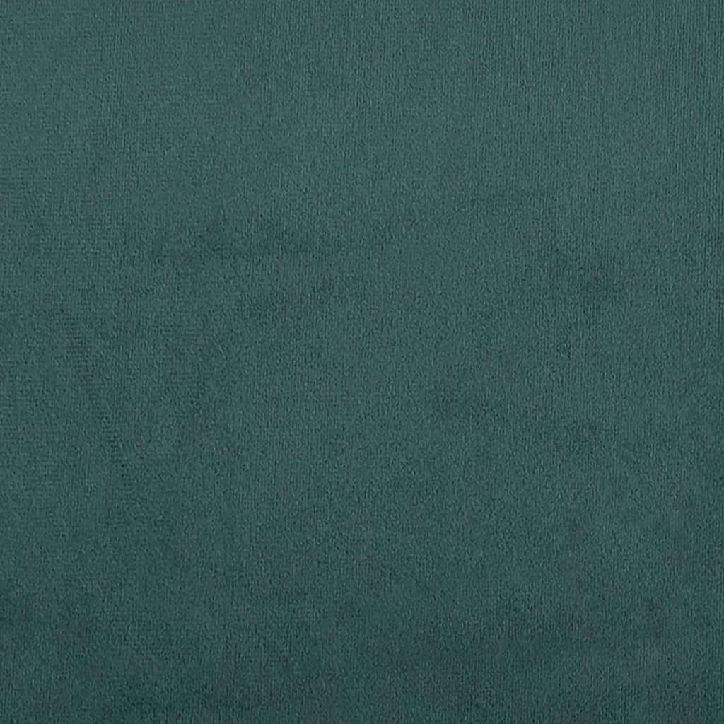 vidaXL Fotoliu, verde închis, 62x79x79 cm, catifea