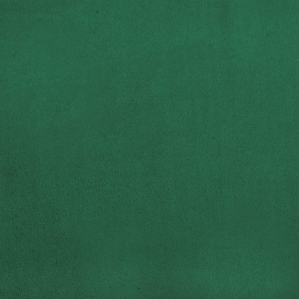 vidaXL Scaune de sufragerie, 2 buc., verde închis, catifea