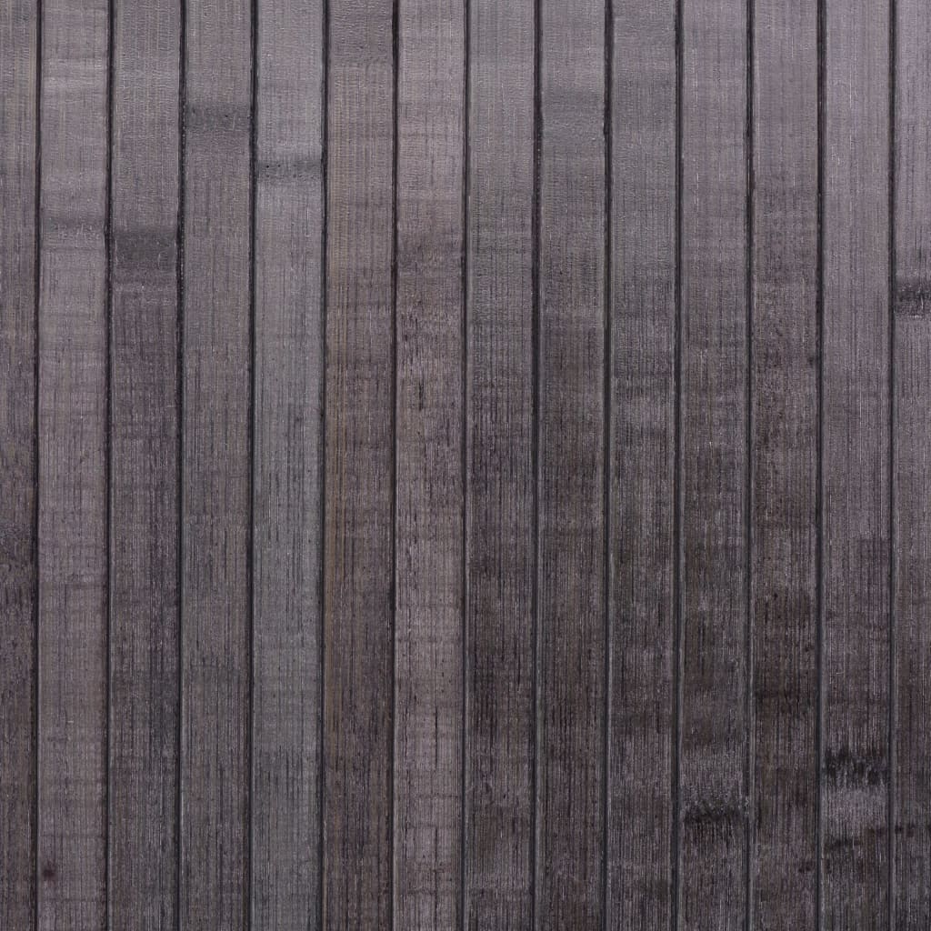 vidaXL Paravan de cameră din bambus, gri, 250 x 165 cm