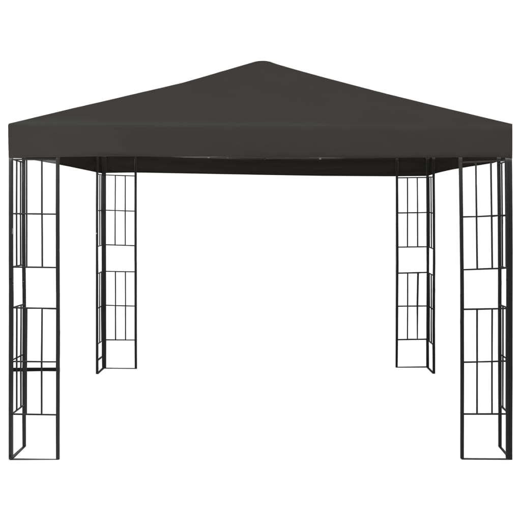 vidaXL Pavilion, antracit, 3 x 3 m