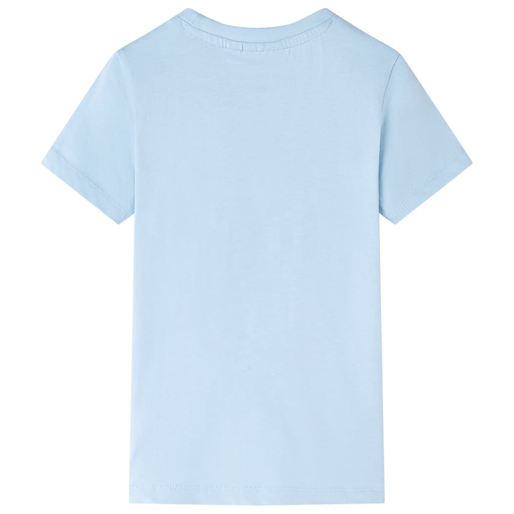 Tricou pentru copii, albastru deschis, 92