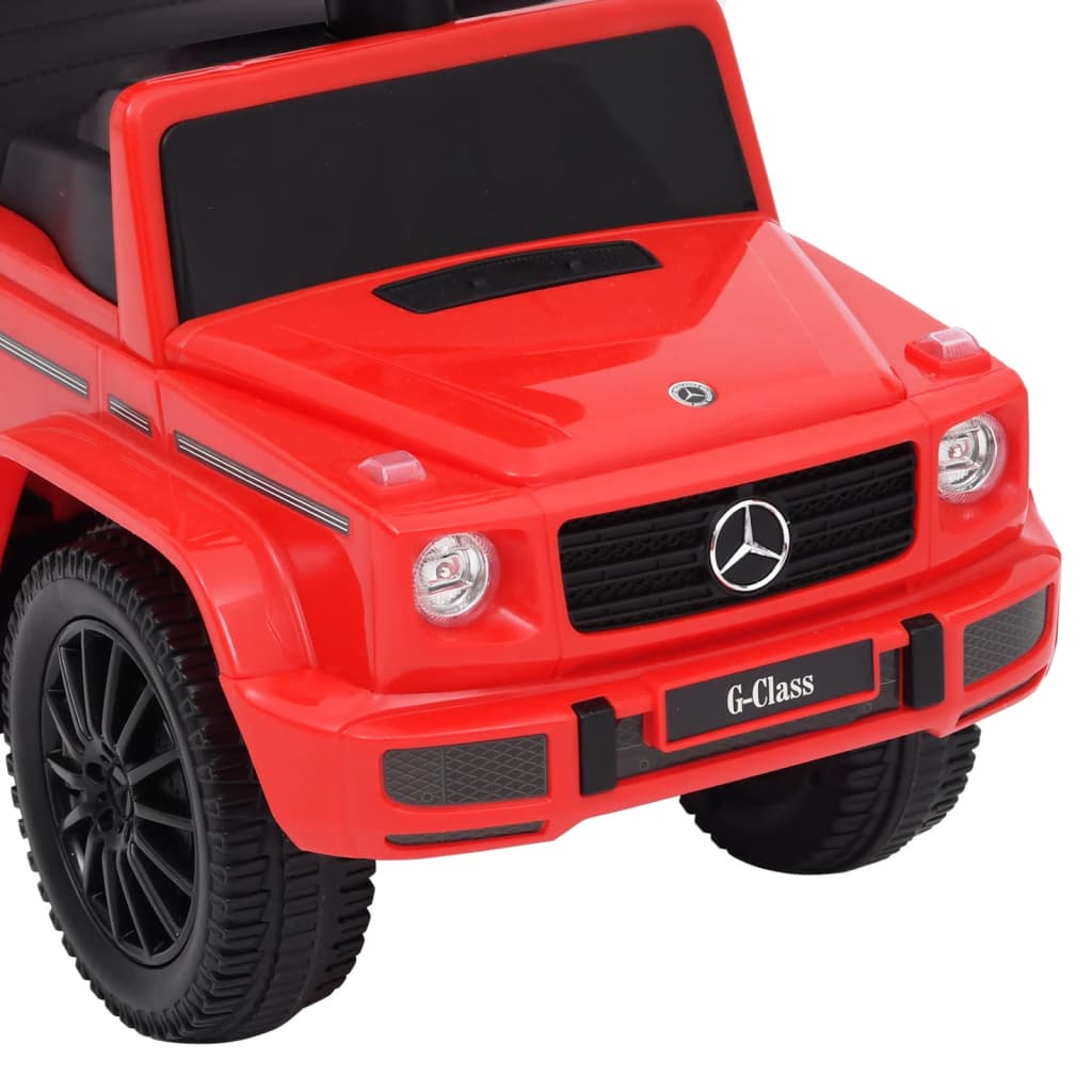 vidaXL Mașinuță cu împingere Mercedes-Benz G63, roșu