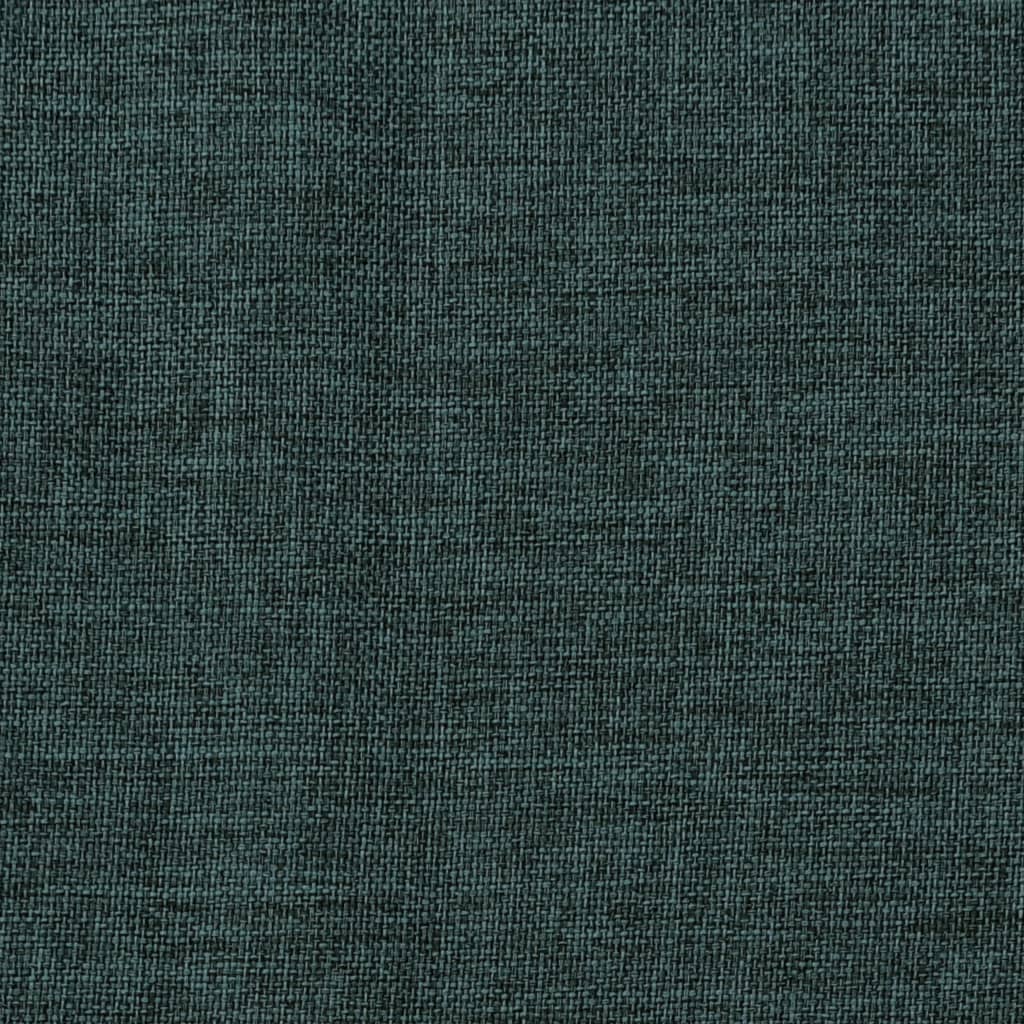 vidaXL Draperii opace, aspect in, cu ocheți, 2 buc., verde, 140x245 cm