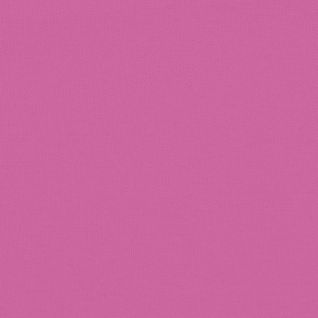 vidaXL Perne de scaun cu spătar înalt, 4 buc, roz, țesătură Oxford