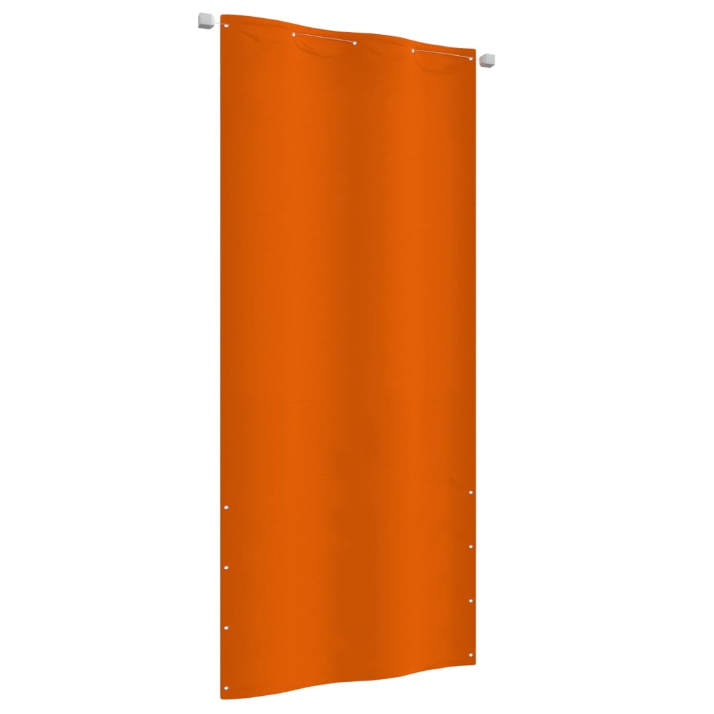 vidaXL Paravan de balcon, portocaliu, 100 x 240 cm, țesătură oxford