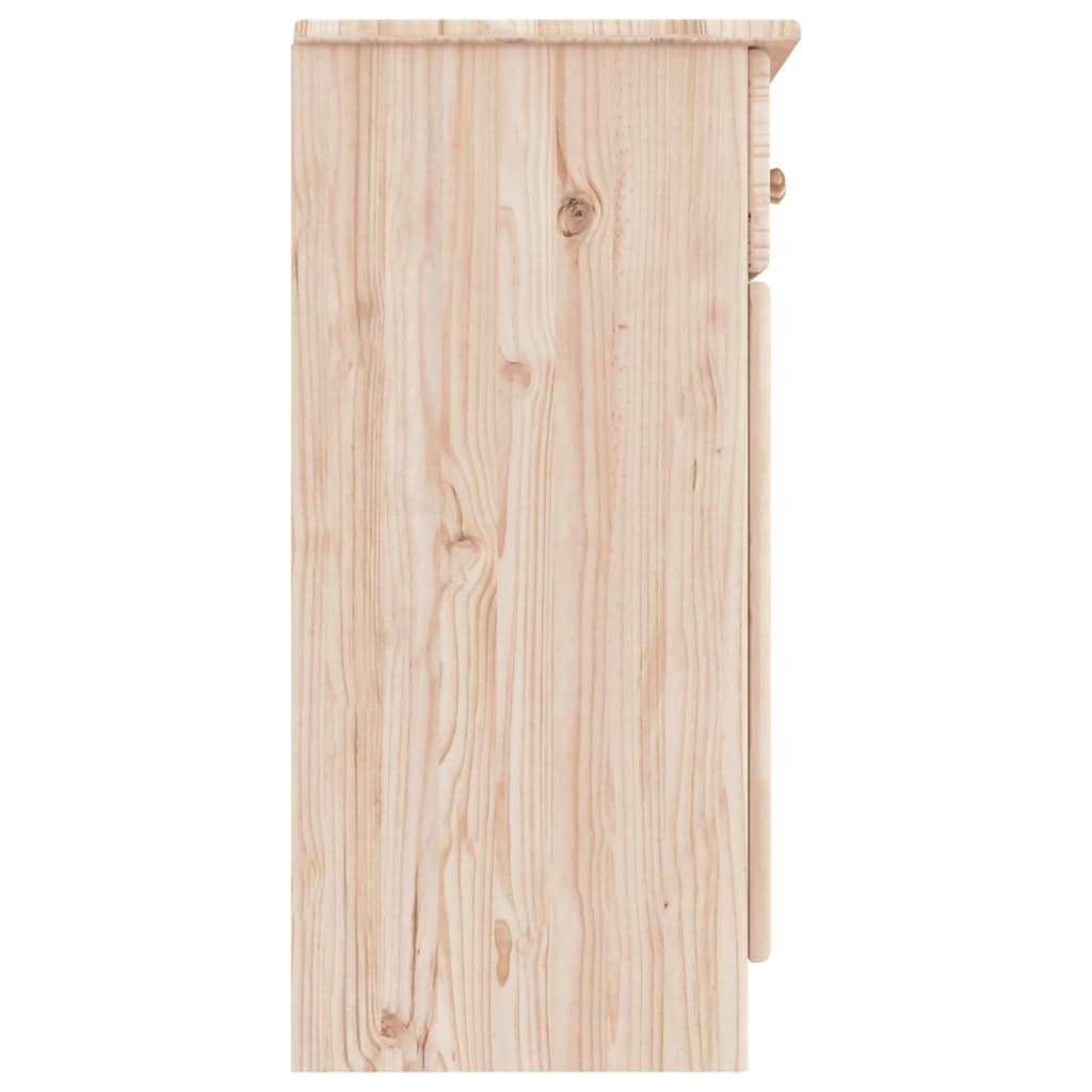 vidaXL Servantă ALTA, 112x35x73 cm, lemn masiv de pin