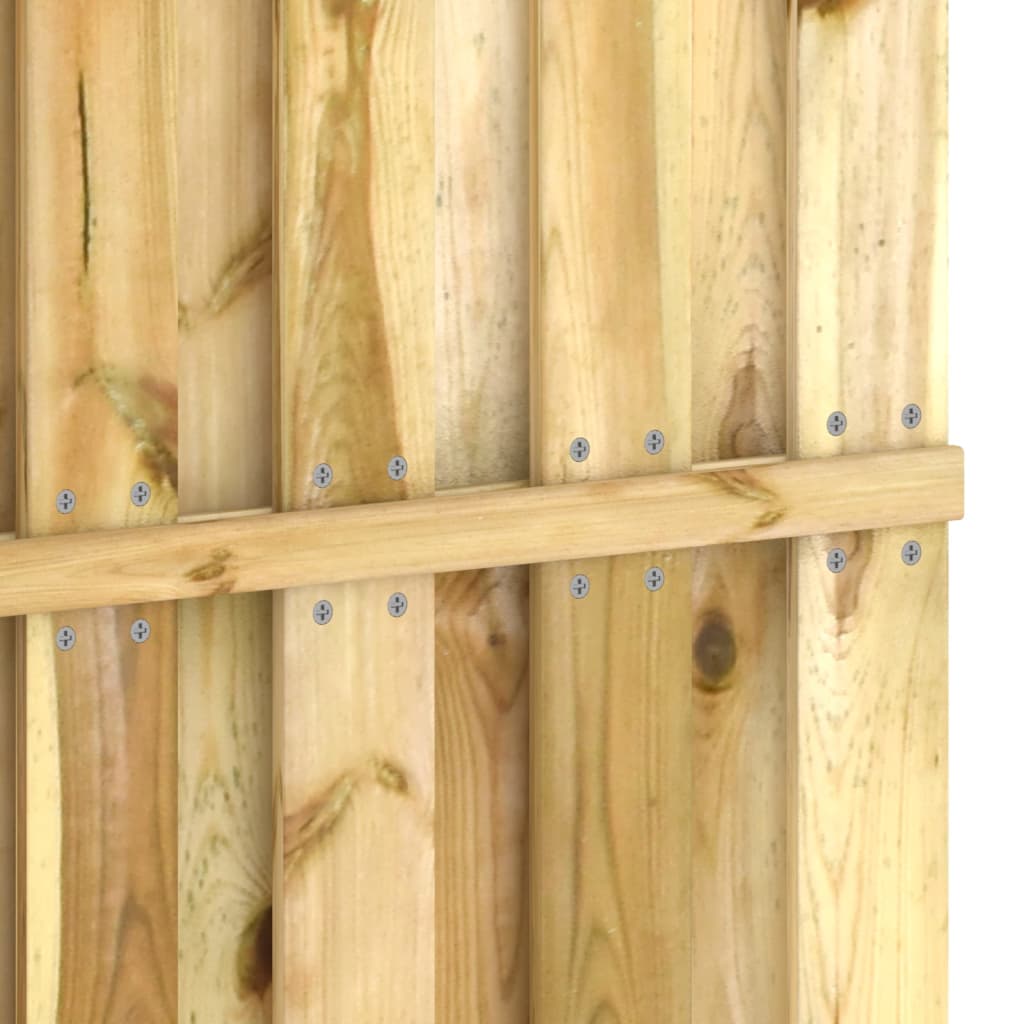 vidaXL Panou de gard, 180 x 180 cm, lemn de pin tratat