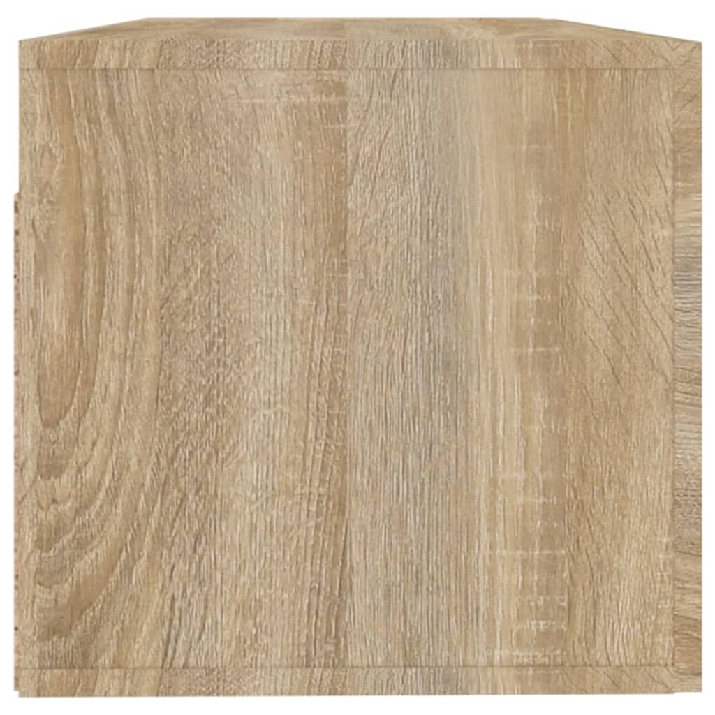 vidaXL Dulap de perete, stejar sonoma, 100x36,5x35 cm, lemn prelucrat