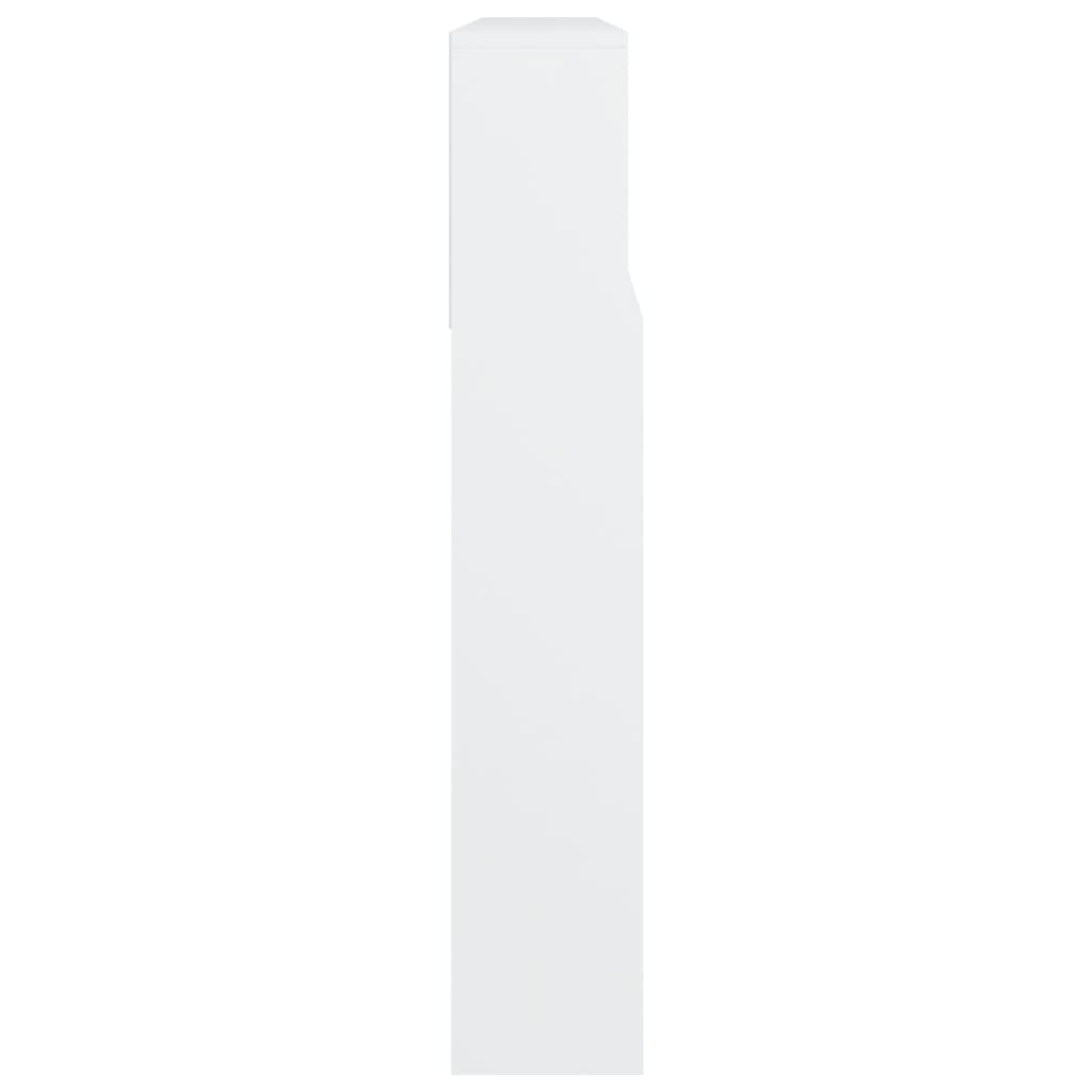 vidaXL Dulap tăblie, alb, 220x19x103,5 cm
