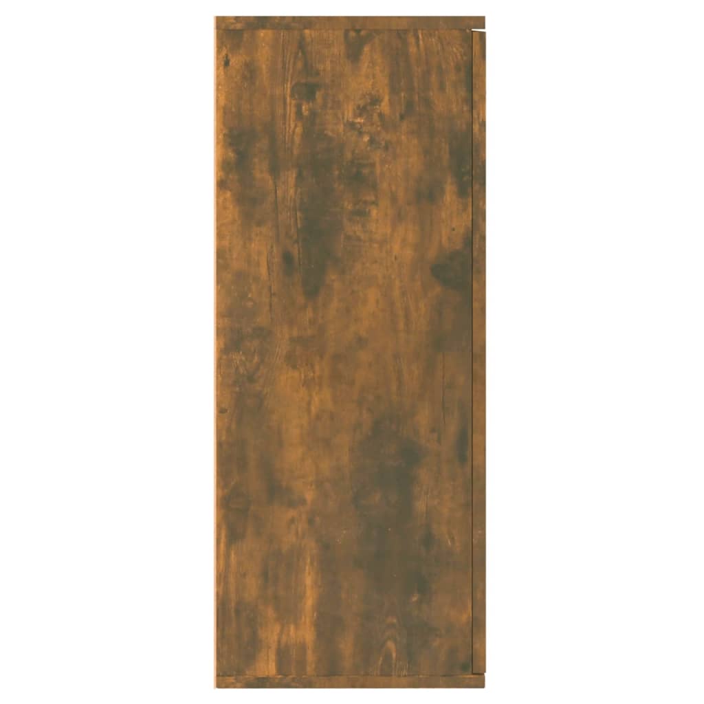 vidaXL Servantă, stejar fumuriu, 105x30x75 cm, lemn compozit