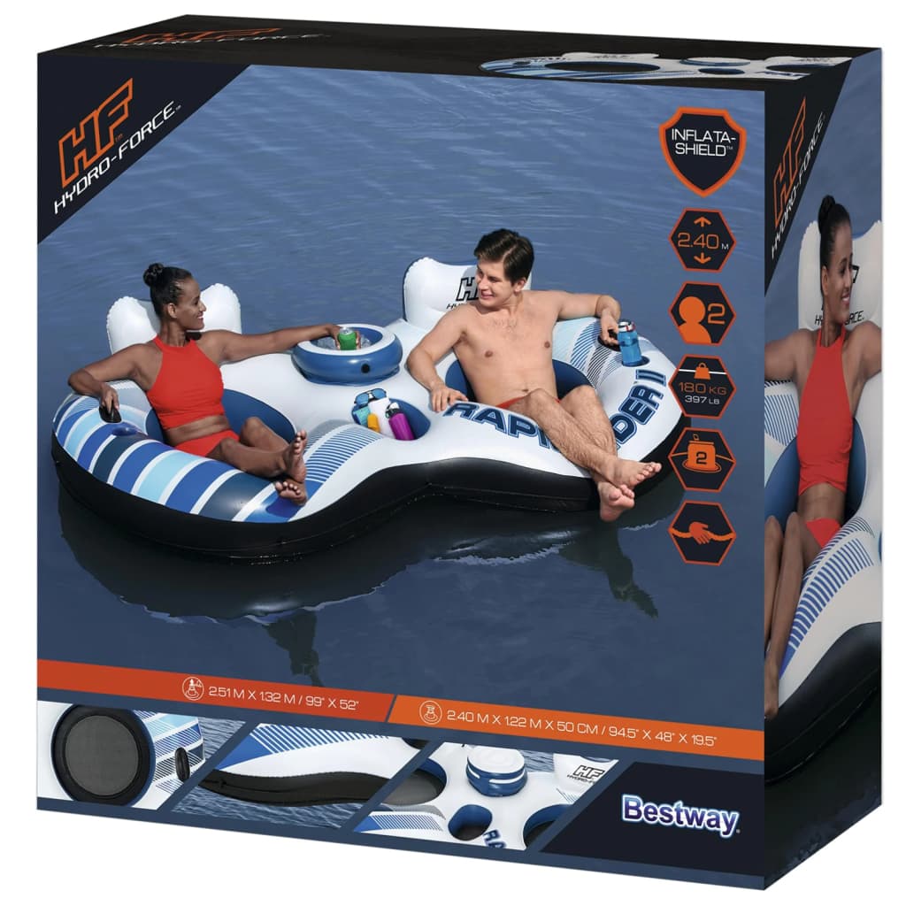 Bestway Colac plutitor pentru două persoane "Rapid Rider II"