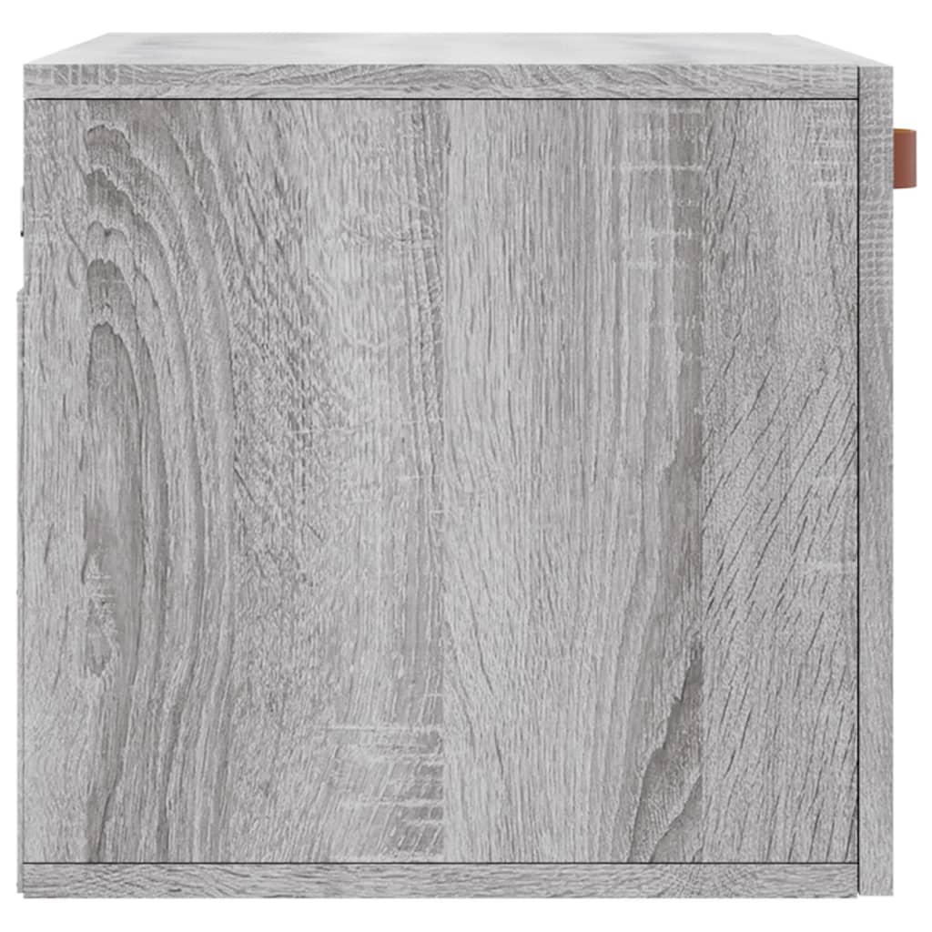 vidaXL Dulap de perete, gri sonoma, 60x36,5x35 cm, lemn prelucrat