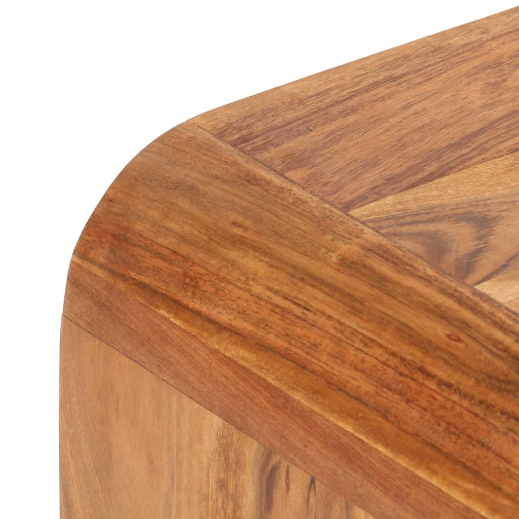 vidaXL Măsuță de cafea, 90x50x30 cm, lemn masiv de acacia