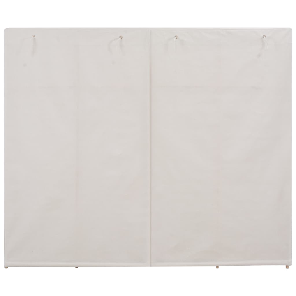 vidaXL Șifonier, alb, 200 x 40 x 170 cm, material textil