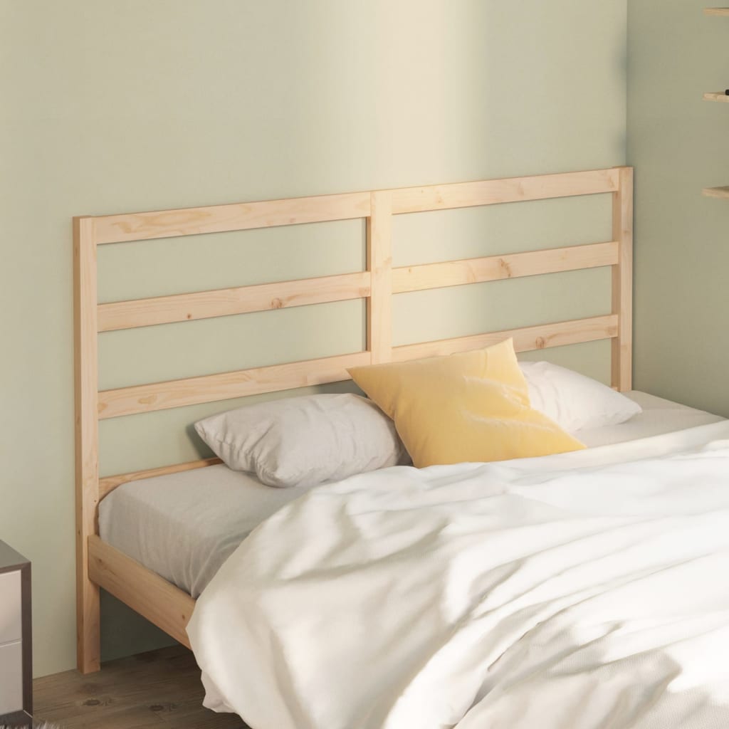 vidaXL Tăblie de pat, 126x4x100 cm, lemn masiv de pin